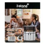 3stone 2-in-1 Air Fryer With Steamer – 2000W, 8L Large Capacity, Model SAFS400 - Image 5