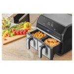 Vita Fryer – Dual 2×4 L Baskets (8 L Total), Stainless Steel, 1700 W, LED Digital Air Fryer with Touch Controls - Image 9