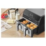 Vita Fryer – Dual 2×4 L Baskets (8 L Total), Stainless Steel, 1700 W, LED Digital Air Fryer with Touch Controls - Image 11