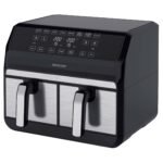 Vita Fryer – Dual 2×4 L Baskets (8 L Total), Stainless Steel, 1700 W, LED Digital Air Fryer with Touch Controls - Image 3