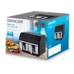 Vita Fryer – Dual 2×4 L Baskets (8 L Total), Stainless Steel, 1700 W, LED Digital Air Fryer with Touch Controls - Image 14