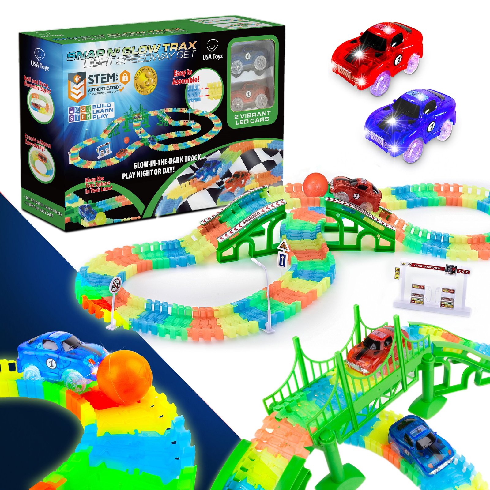 Glow_Trax_Small_ML1_Updated_V3-2_1 Snap N' Glow Trax - Small(CF1303) - Image 1
