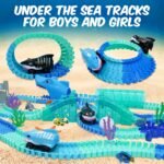 USA Toyz Ocean Race Tracks for Kids- 265pk - Image 2