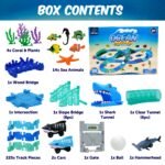 USA Toyz Ocean Race Tracks for Kids- 265pk - Image 7