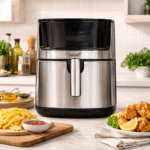 3stone 2-in-1 Air Fryer With Steamer – 2000W, 8L Large Capacity, Model SAFS400